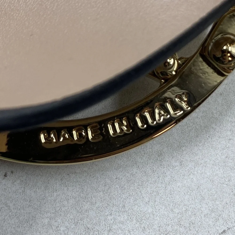 Valentino Pink Leather V Logo Belt